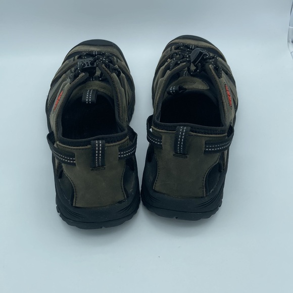 KEEN GREEN GREY TARGHEE III SANDALS - Picture 3 of 7